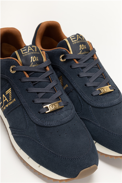 EA7 Black And White 10Th Anniversary Sneakers