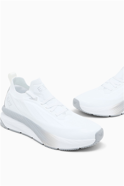 EA7 Black And White 10Th Anniversary Sneakers