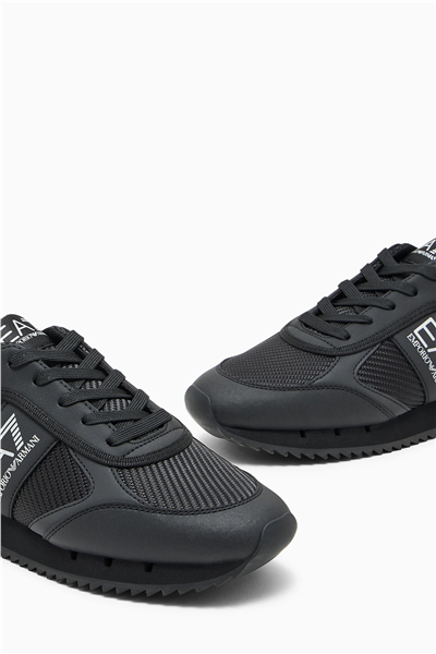 EA7 Black And White 10Th Anniversary Sneakers Çok Renkli
