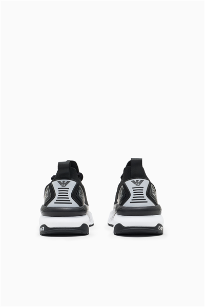EA7 Black And White 10Th Anniversary Sneakers