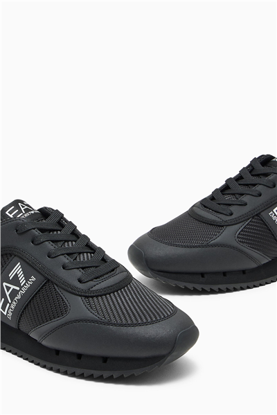 EA7 Black And White 10Th Anniversary Sneakers Çok Renkli