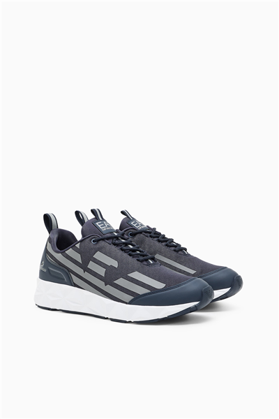EA7 Black And White 10Th Anniversary Sneakers Çok Renkli
