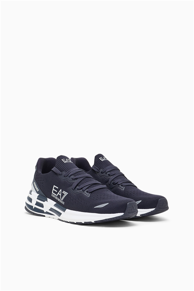 EA7 Black And White 10Th Anniversary Sneakers