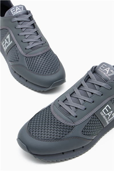 EA7 Black And White 10Th Anniversary Sneakers