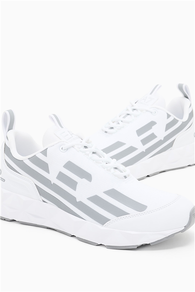 EA7 Black And White 10Th Anniversary Sneakers