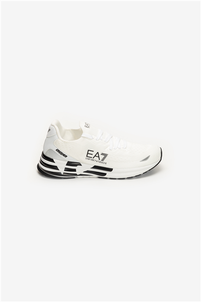 EA7 Black And White 10Th Anniversary Sneakers