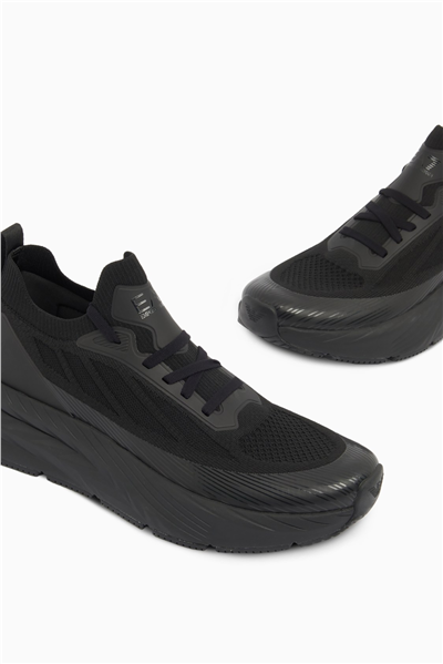 EA7 Black And White 10Th Anniversary Sneakers