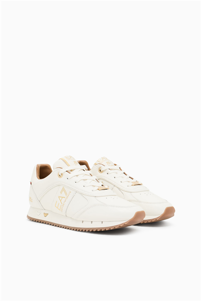 EA7 Black And White 10Th Anniversary Sneakers