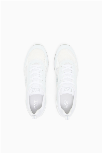 EA7 Black And White 10Th Anniversary Sneakers