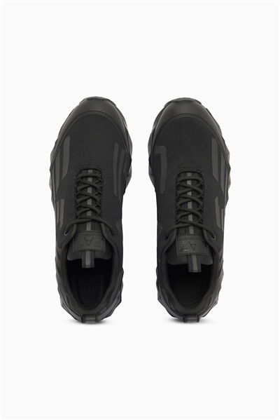 EA7 Black And White 10Th Anniversary Sneakers