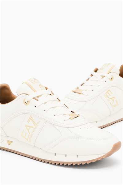 EA7 Black And White 10Th Anniversary Sneakers Çok Renkli