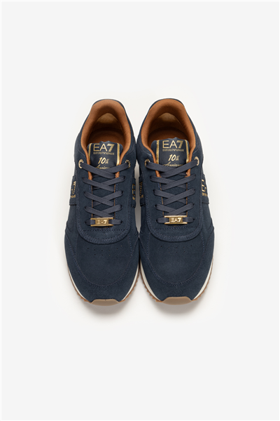 EA7 Black And White 10Th Anniversary Sneakers