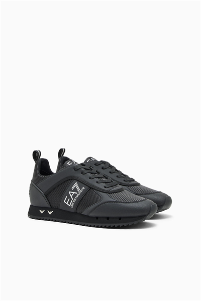 EA7 Black And White 10Th Anniversary Sneakers Çok Renkli