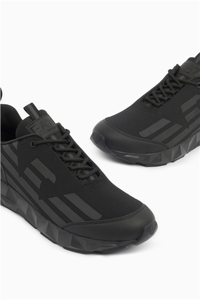 EA7 Black And White 10Th Anniversary Sneakers