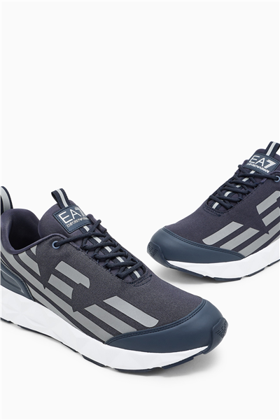 EA7 Black And White 10Th Anniversary Sneakers Çok Renkli