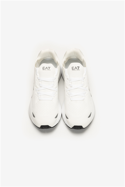 EA7 Black And White 10Th Anniversary Sneakers