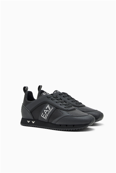 EA7 Black And White 10Th Anniversary Sneakers Çok Renkli
