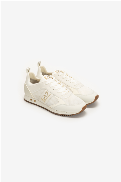 EA7 Black And White 10Th Anniversary Sneakers Çok Renkli