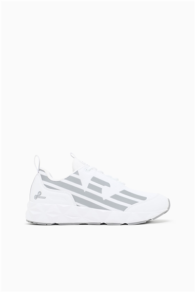 EA7 Black And White 10Th Anniversary Sneakers