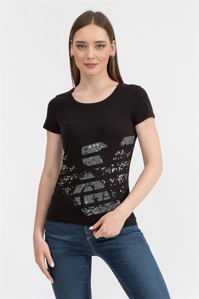 EA7 Emporio Armani Kadın T-Shirt Siyah