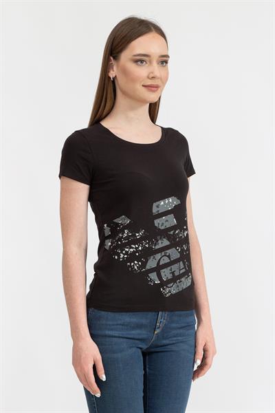EA7 Emporio Armani Kadın T-Shirt Siyah
