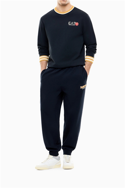 EA7 Erkek Bisiklet Yaka Sweatshirt