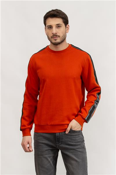 EA7 Erkek Bisiklet Yaka Sweatshirt