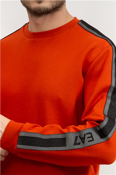 EA7 Erkek Bisiklet Yaka Sweatshirt