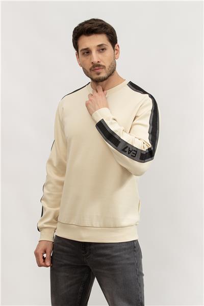 EA7 Erkek Bisiklet Yaka Sweatshirt