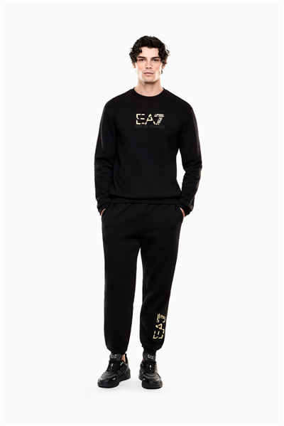 EA7 Erkek Bisiklet Yaka Sweatshirt