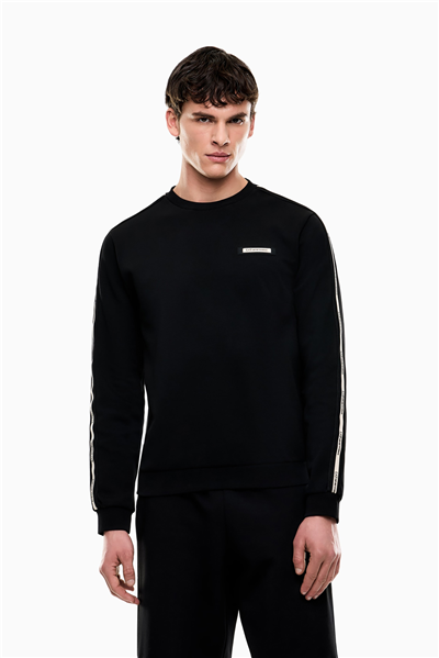 EA7 Erkek Bisiklet Yaka Sweatshirt