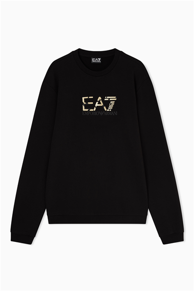 EA7 Erkek Bisiklet Yaka Sweatshirt