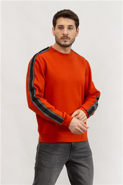 EA7 Erkek Bisiklet Yaka Sweatshirt