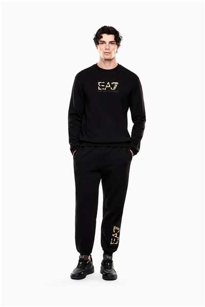 EA7 Erkek Bisiklet Yaka Sweatshirt