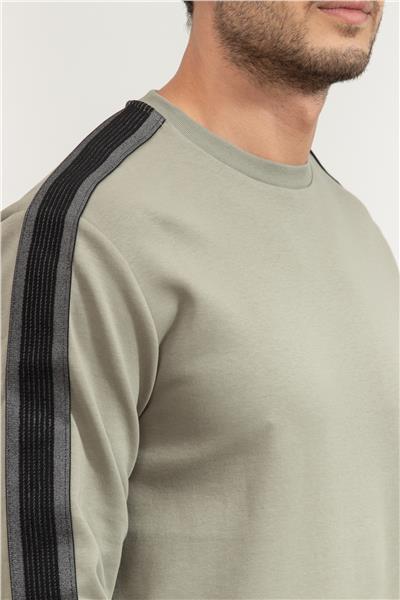 EA7 Erkek Bisiklet Yaka Sweatshirt