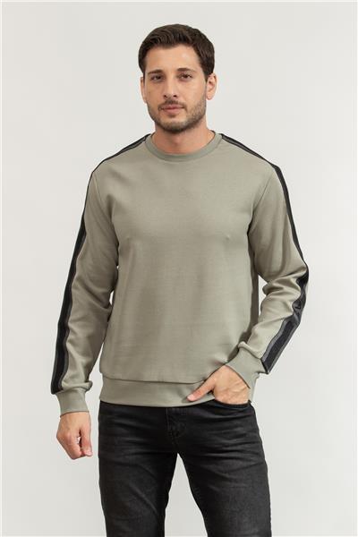 EA7 Erkek Bisiklet Yaka Sweatshirt