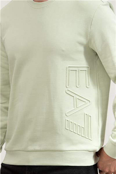 EA7 Erkek Bisiklet Yaka Sweatshirt