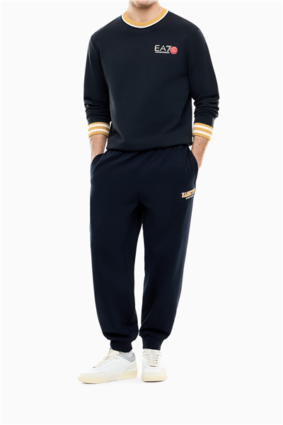 EA7 Erkek Bisiklet Yaka Sweatshirt