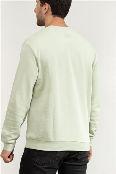 EA7 Erkek Bisiklet Yaka Sweatshirt