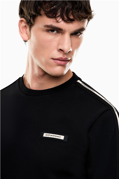 EA7 Erkek Bisiklet Yaka Sweatshirt