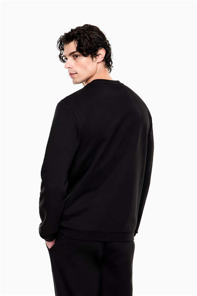 EA7 Erkek Bisiklet Yaka Sweatshirt