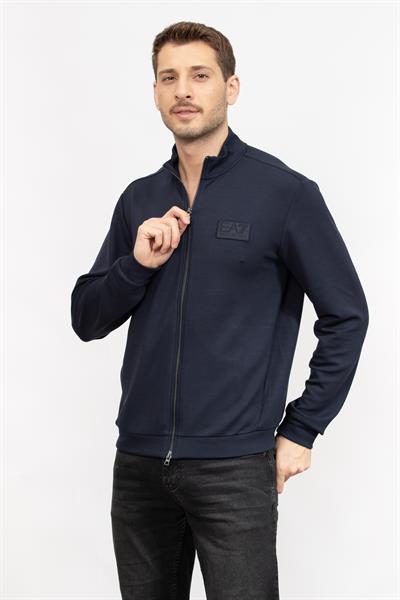 EA7 Erkek Bisiklet Yaka Sweatshirt