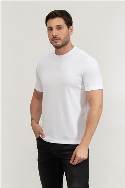 EA7 Erkek Bisiklet Yaka T-Shirt