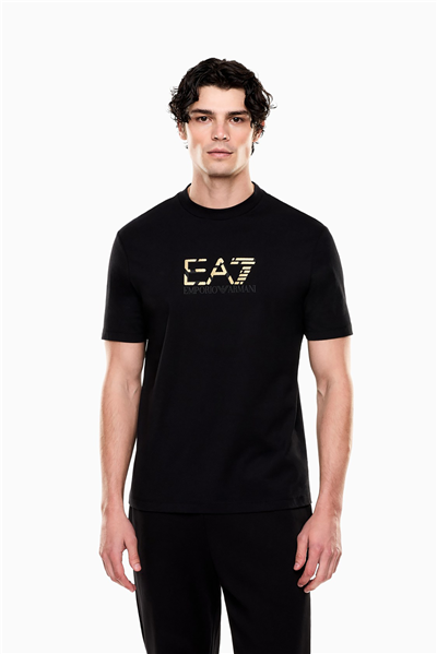 EA7 Erkek Bisiklet Yaka T-Shirt