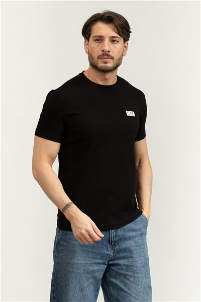 EA7 Erkek Bisiklet Yaka T-Shirt