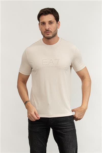 EA7 Erkek Bisiklet Yaka T-Shirt