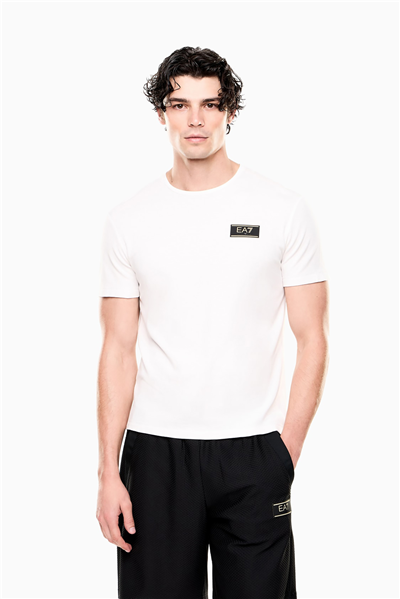 EA7 Erkek Bisiklet Yaka T-Shirt
