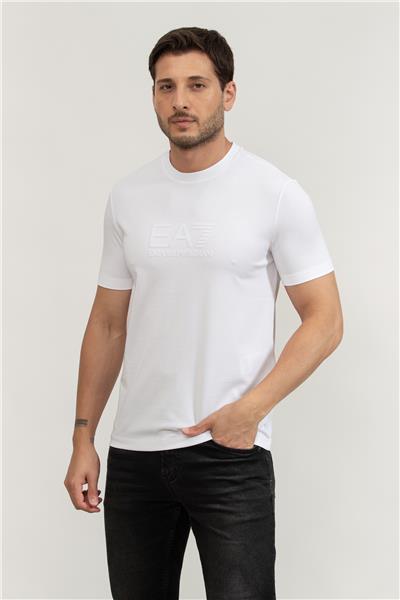 EA7 Erkek Bisiklet Yaka T-Shirt