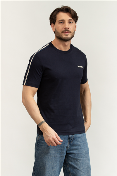 EA7 Erkek Bisiklet Yaka T-Shirt
