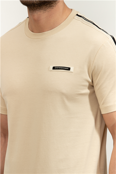 EA7 Erkek Bisiklet Yaka T-Shirt